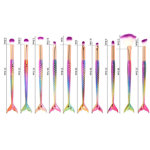 Mermaid Make Up Brush