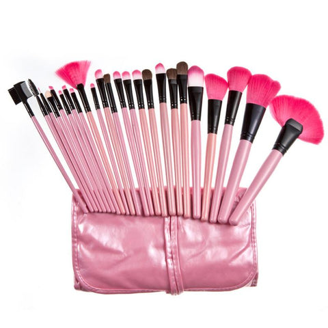 Make Up Brush Kit Pink
